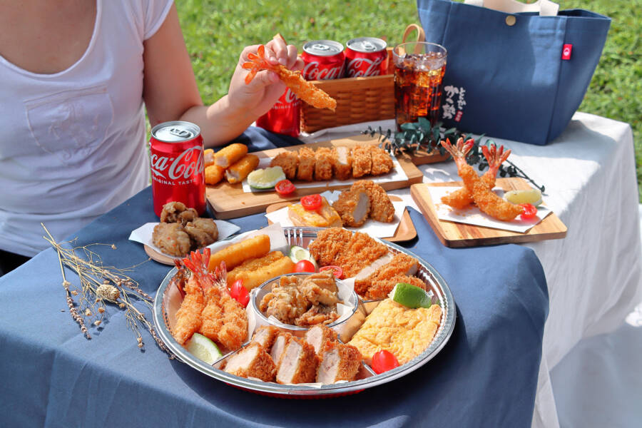 勝勢日式豬排炸物享樂組合野餐必備
