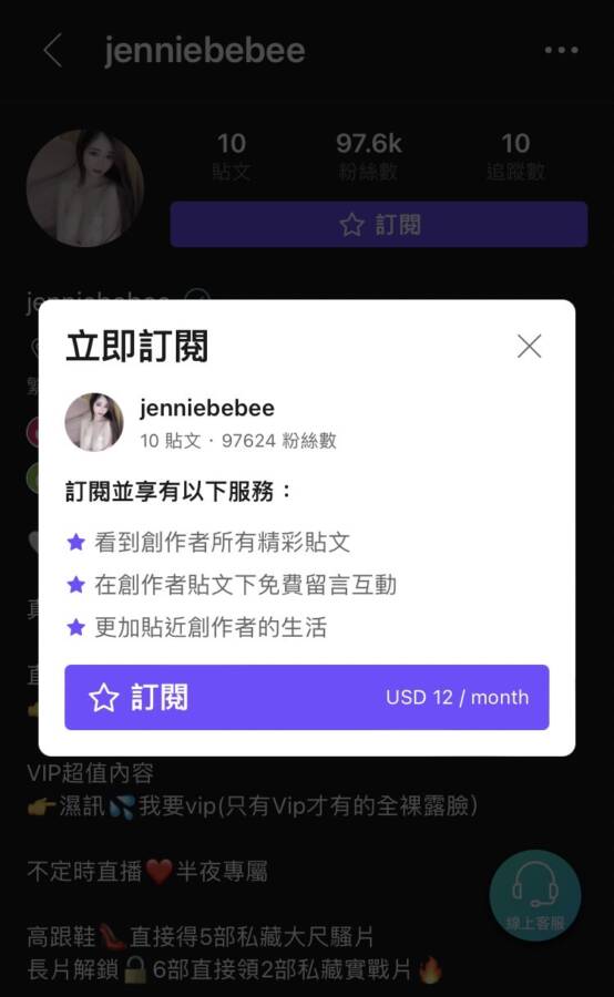 暗黑版 IG 登場　網掀 SWAG 訂閱熱潮