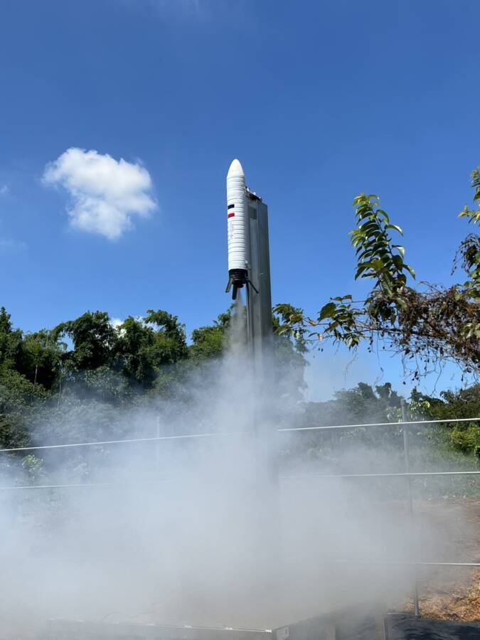 東海大學與法國在台協會共同發射火箭 宣示推動台灣科學教育 - 台北郵報 | The Taipei Post