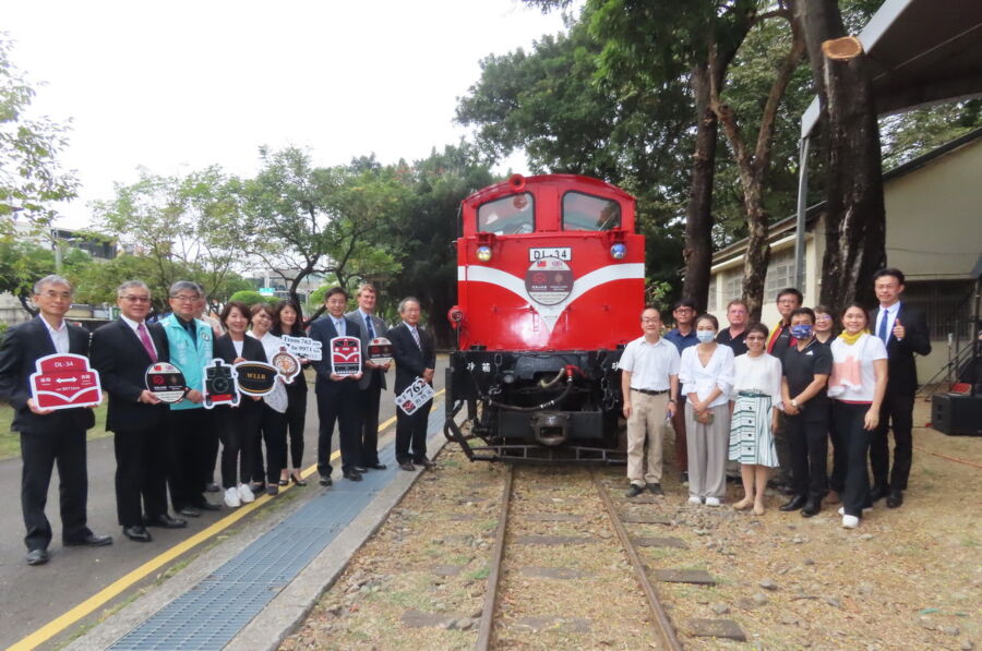 阿里山林鐵「DL-34」柴油機關車化身交流大使　將奔馳英國 - 台北郵報 | The Taipei Post
