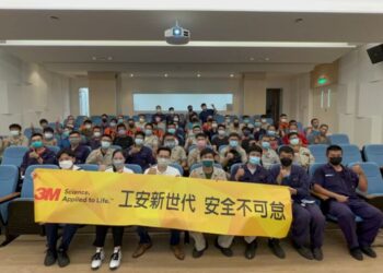 3M啟動防墜路演車活動　投入墜落防護觀念宣導