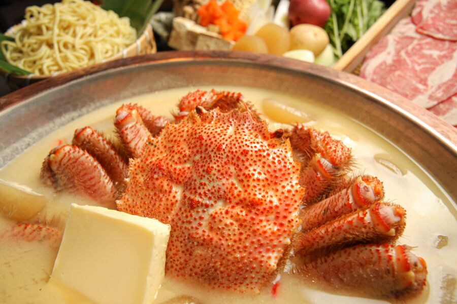 北海道毛蟹奶油味噌鍋