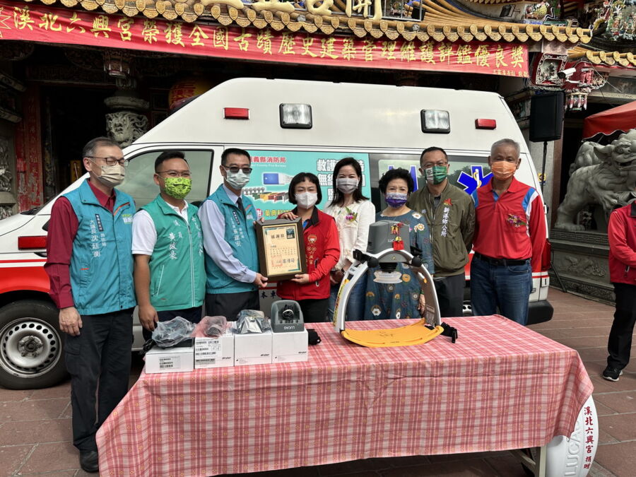 溪北六興宮捐贈自動心肺復甦機提升救護效率 - 台北郵報 | The Taipei Post