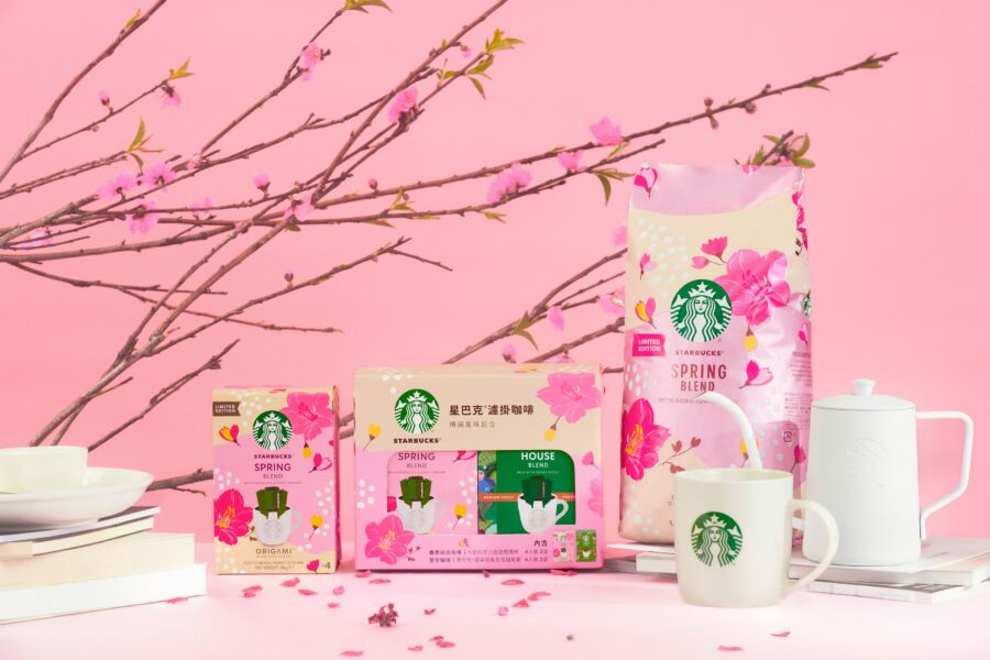 星巴克迎接粉色櫻花季！連鎖賣場獨家販售春季限定款