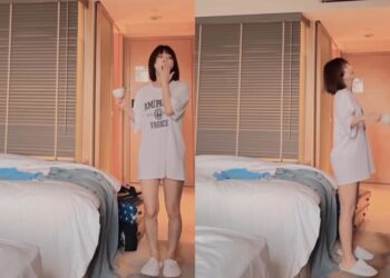 溫妮飯店內「只穿睡衣」畫面瘋傳！一票人重播看呆：還會瞬間移動