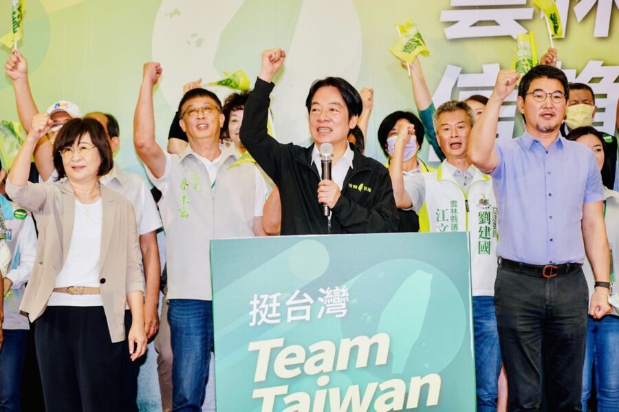 圖／民進黨主席暨總統提名人賴清德今（27）日出席「雲林縣信賴台灣之友會成立大會」。（圖／民進黨提供）