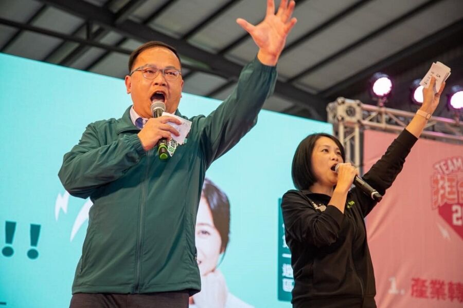 圖／王義川是民進黨不分區最大亮點，是綠軍立委候選人爭相邀約的站台對象。（圖／王義川臉書）