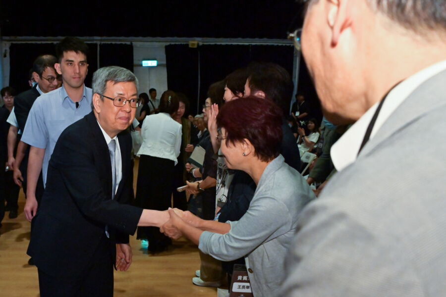 圖／行政院長陳建仁說，很欣慰在他卸任前一天，有機會參與「白色恐怖記憶日」宣示大會。（行政院提供）