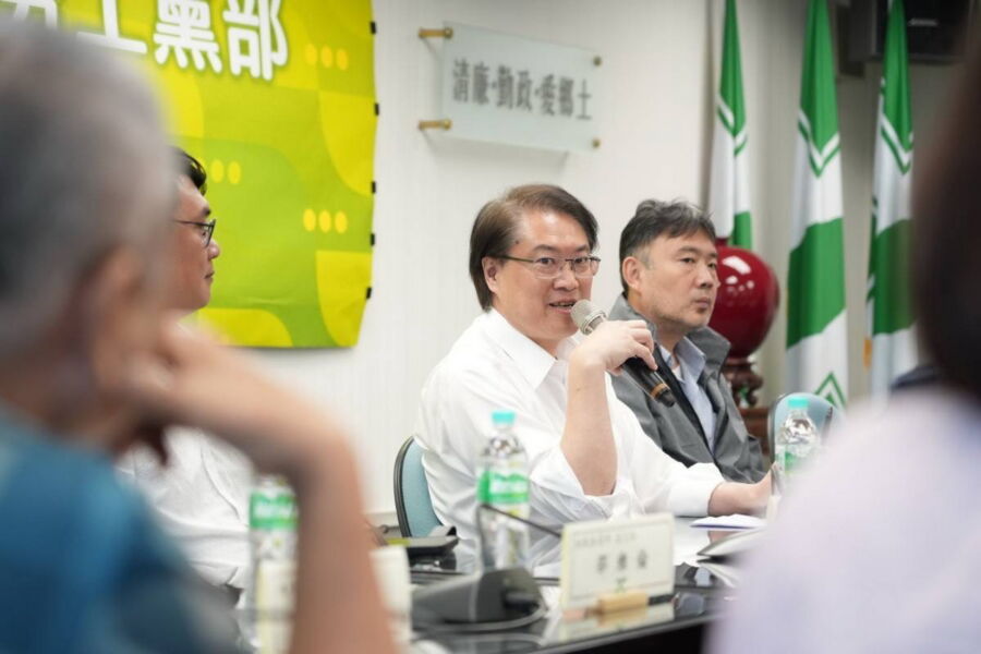 圖／民進黨秘書長林右昌表示，民進黨是反貪腐、反威權、守護台灣的執政第一品牌，大家要對政黨品牌價值要有信心。（民進黨提供）