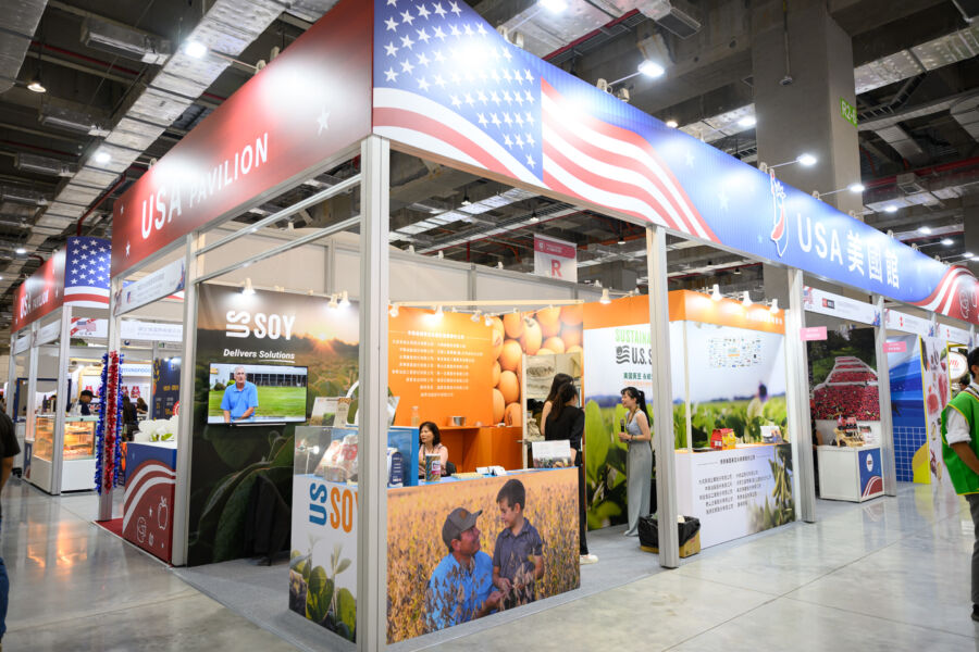美國黃豆亮相2024台北國際食品展　展示永續發展與食品安全