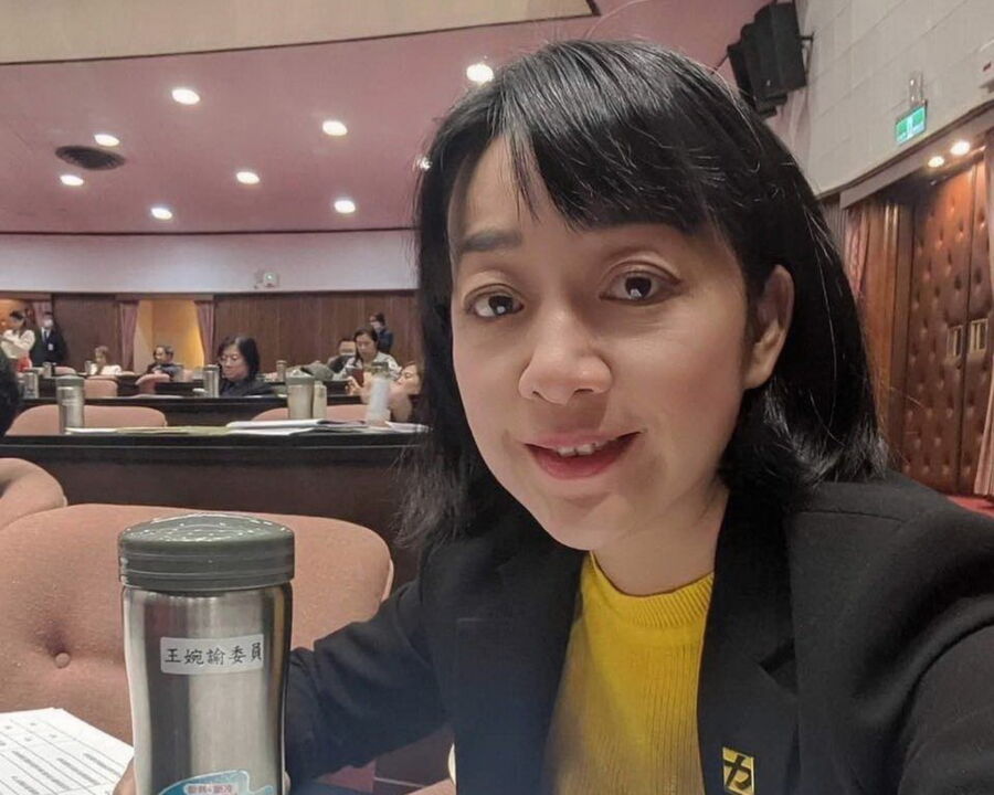 圖／王婉諭呼籲藍白兩黨，有風度一點，不要將民主法治當成肉票來綁架。（王婉諭臉書）