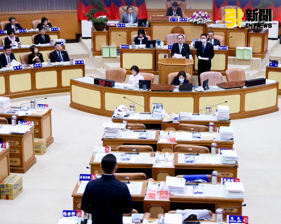 圖／新北市議員陳世軒籲，若「新北校園通」APP配合中央「班班有鮮奶」政策，也無需產生額外成本，讓學生、學校、市府獲得三贏的局面。（記者陳志仁攝，2024.11.08）