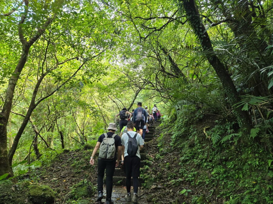 圖／觀光旅遊局希望藉由微笑山線Party Day活動，促使民眾走入山林，形成「親山、親近、親密」的連結，並體會家山的美好。（新北市政府觀光旅遊局提供）