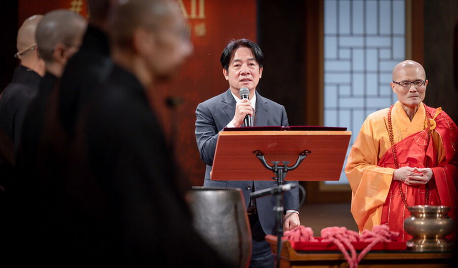 圖／總統賴清德提及，當前國際情勢險峻，國內也充滿挑戰，但我們對國家的未來仍深懷信心。（總統府提供）
