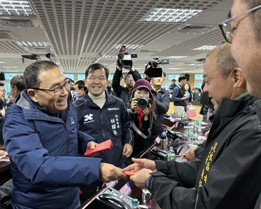 圖／114年度行動治理第二站6日前進淡水，新北市長侯友宜也宣布，市府規劃將於新市鎮文中九用地增設淡水國中的新校區。（新北市政府民政局提供）