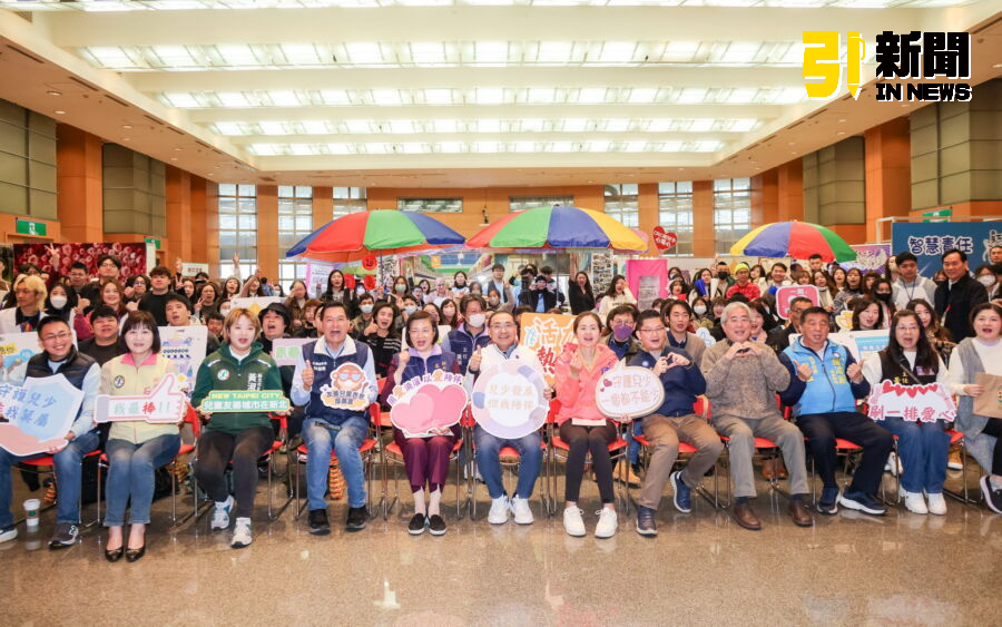 圖／新北市政府今（7）日舉辦「青春少年市井行－新北市少年中心聯合成果展」。（記者陳志仁攝，2025.02.07）