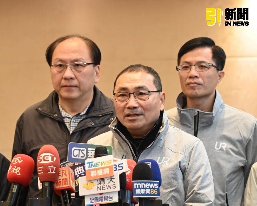圖／新北市長侯友宜表示，新北大巨蛋代表新北市的未來願景，也乘載市民的期待。（記者陳志仁攝，2025.2.19）