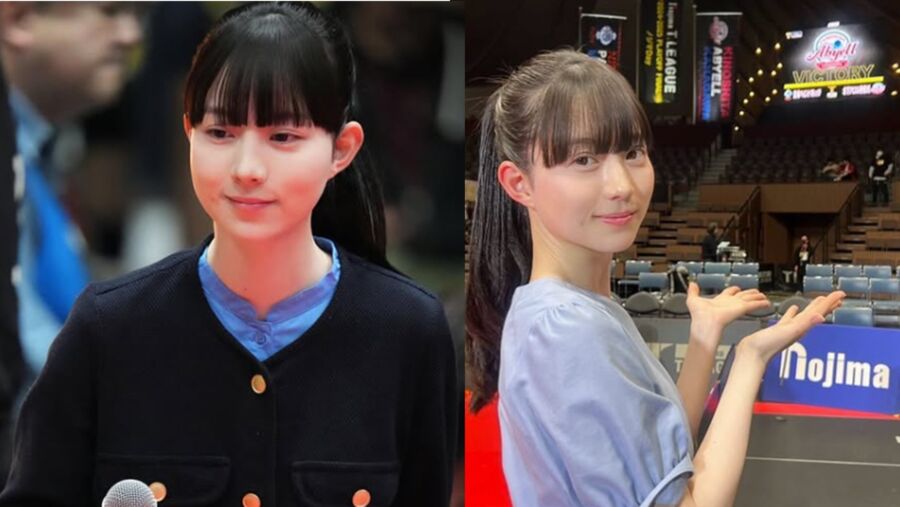 21歲「桌球天使」場邊應援！網一看「神之側臉」全戀愛了