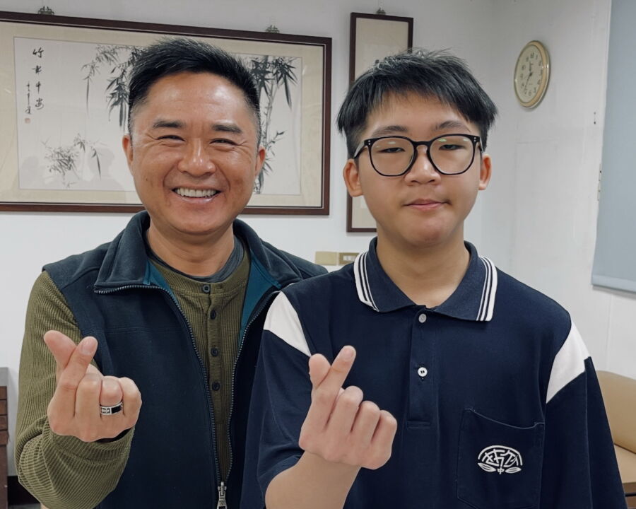 圖/竹林中學國三生陳林頡錄取114年度建中科學班。(竹林中學提供)