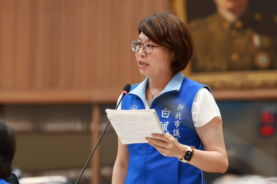 圖／白珮茹表示，「選不贏就搞罷免重選」，已經成為許多民眾對於執政黨近期作為的最大共識。（新北市議員陳偉杰提供）
