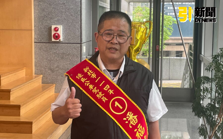 圖／台北客運服務32年的潘福坤，今年獲選公車優良駕駛。（記者陳志仁攝，2025.04.24）