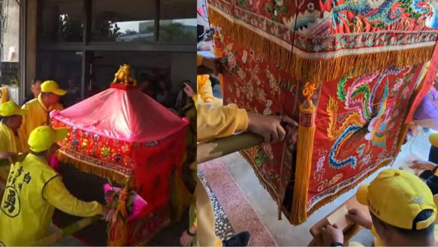 白沙屯媽祖「180度神轉彎」突停駕!闆娘嚇壞:沒準備啊