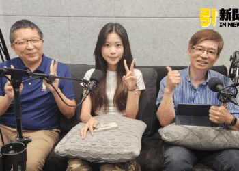 圖／罷免賴士葆的文山退葆發言人Lulu，還是大學政治系的學生，對現實中的政治環境，已有深刻的觀察及見解。（艾瑞克IN新聞攝）