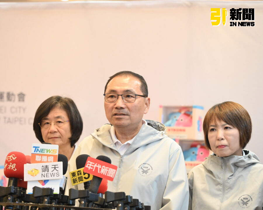 圖／侯友宜直指，中央有責任對民眾知的權利、疑慮把它說清楚，讓民眾能夠安心，地方一定會嚴格落實檢查，把標示來源非常的清楚告訴市民朋友。（記者陳志仁攝，2025.05.07）
