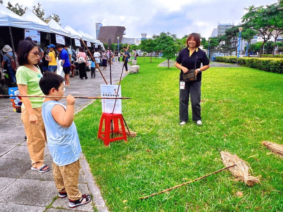 圖/「鳥人爭奪賽」將挑戰古代狩獵採集等技能。(十三行博物館提供)