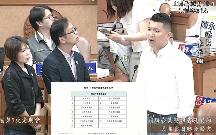 圖／新北市議員李宇翔痛批，世狀運好玩卡排除新北商圈，新北根本被台北當凱子「薛」。（新北市議員李宇翔提供）
