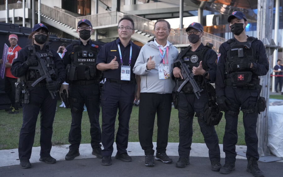 圖／新北市政府警察局表示，透過此次跨單位協作，展現新北在大型國際活動中的執行力與應變能力。（新北市政府警察局提供）
