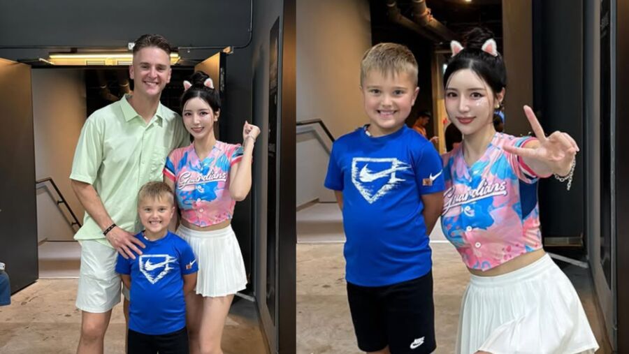 看到布坎南初登板好感動!南珉貞發文喊:他兒子還記得我