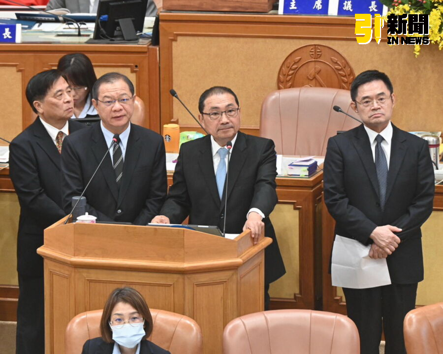圖／新北市長侯友宜表示，政治可以有立場，但是不可以沒有良心。（記者陳志仁攝，2025.06.09）