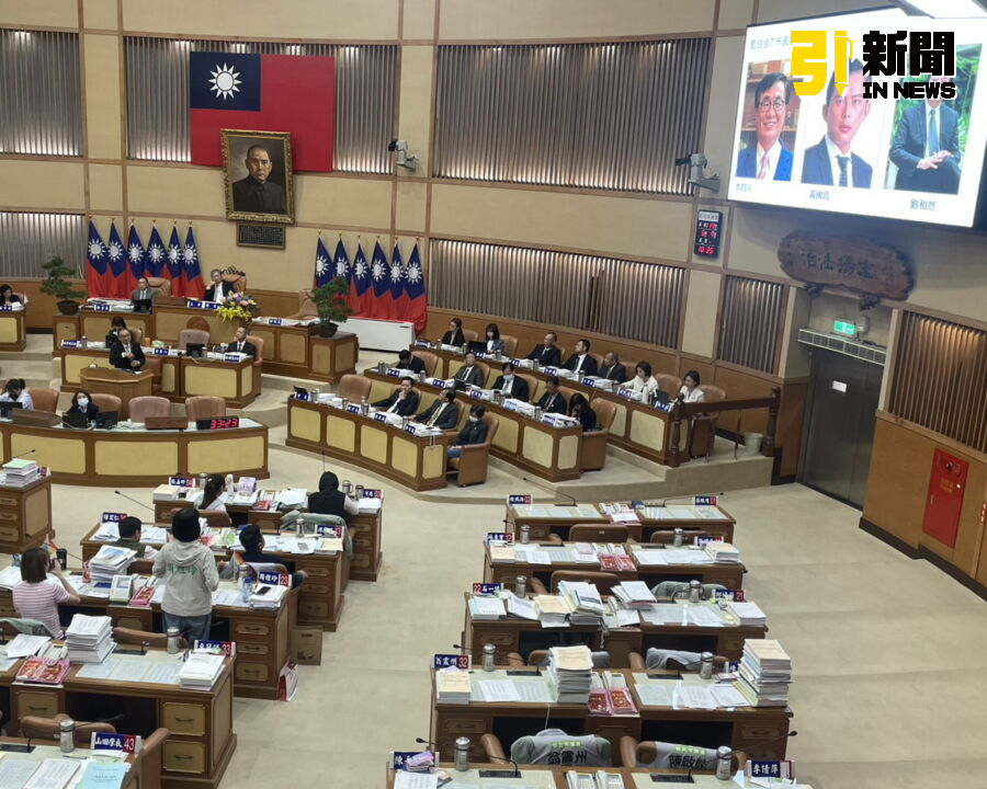 圖／新北市議員周雅玲質詢，侯友宜下一棒究竟要是誰來接棒？是台北市副市長李四川、民眾黨立委黃國昌，還是勤走基層的副市長劉和然？（記者陳志仁攝，2025.06.09）