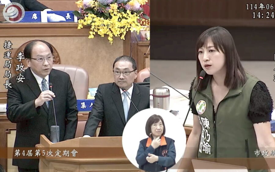 圖／新北市議員陳乃瑜呼籲侯友宜不該再閃躲沉默，應明確主動澄清、譴責錯誤訊息，捍衛新北和台灣捷運的形象。（新北市議員陳乃瑜提供）