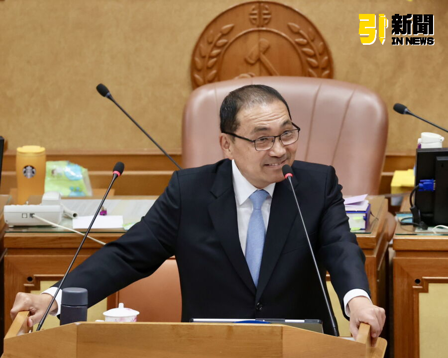圖／身為新北市長的侯友宜，網紅館長陳之漢誇讚中國地鐵安全、便宜，卻反指「台灣捷運很多人拿刀砍人」，卻僅以「尊重言論自由」等模糊說法應對。（記者陳志仁攝）