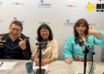 圖／新北市社會局家暴暨性侵害防治中心主任許芝綺接受《艾瑞克IN新聞》主持人陳志仁與花俏妹專訪。（艾瑞克IN新聞攝）