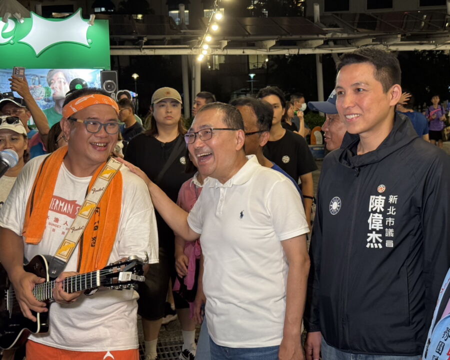 圖／新北市市長侯友宜也特別蒞臨會場，與現場樂迷一同感受原創音樂獨有的魅力。（新北市政府觀旅局提供）