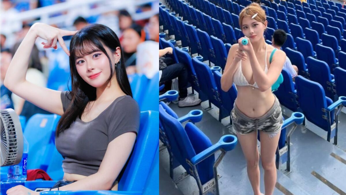 晃翻洲際！女球迷兄弟涼水季大解放　獲封「台版權恩妃」