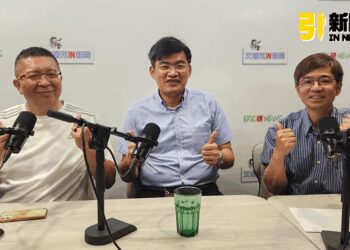 圖／宜蘭大學教授蕭瑞民強調，稅收不是政府超徵，而是經濟繁榮的表現之一，普發現金的正當性不足，與稅收更是兩回事。（艾瑞克IN新聞攝）