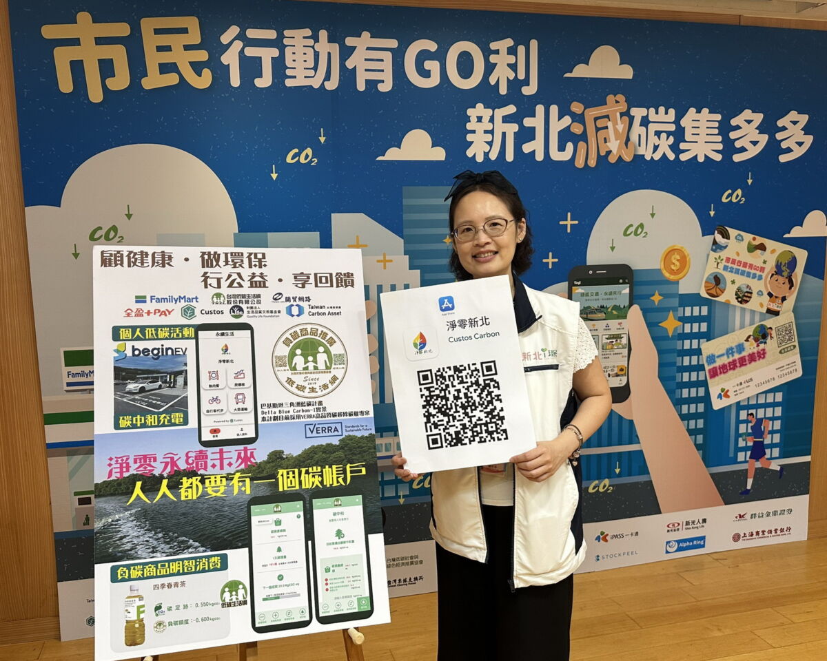 新北減碳行動上路　劉和然籲全民集碳有GO利