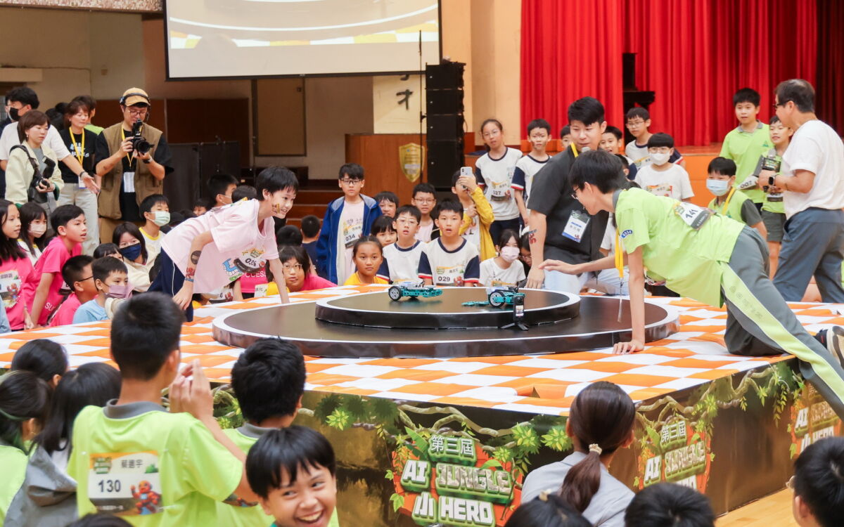 圖／「第三屆 AI Jungle 小HERO」機器人跨縣市交流活動。（新北市政府新聞局提供）