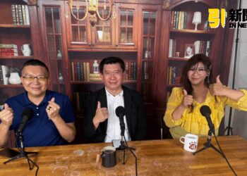 圖／公督盟執行長張宏林強調，民主制度並非天上掉下來，而是靠人民持續努力與守護。（艾瑞克IN新聞提供）