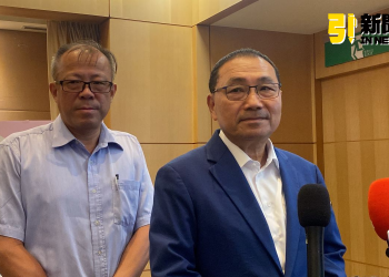 圖／新北市長侯友宜強調，市府4月期間就針對可能受到影響的產業進行盤點，並估算總銷售額恐受衝擊達4100億元。（記者陳志仁攝，2025.08.06）