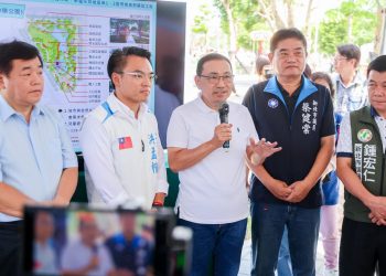 圖／新北市長侯友宜今（11）日強調，避戰是一個領導人應有的責任。（新北市政府新聞局提供）