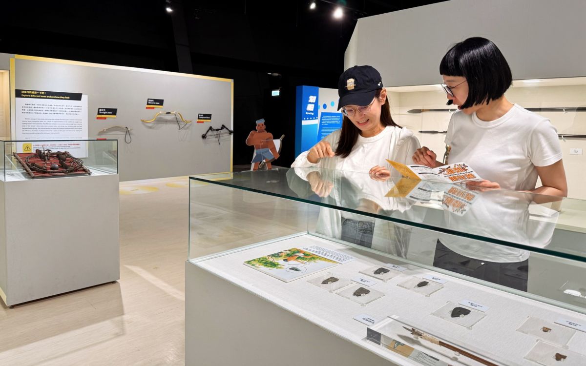 圖／十三行博物館「運動競化論—古代生活與現代競技特展」展期倒數中。（十三行博物館提供）