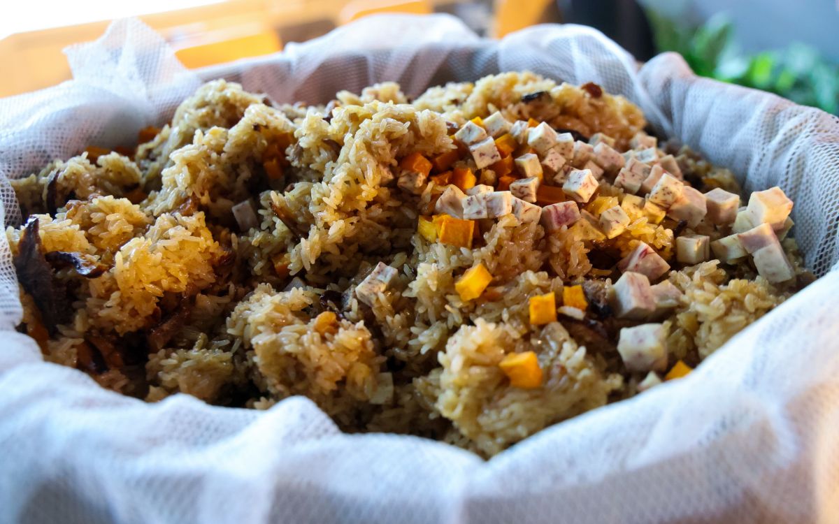 圖／首屆「2025新北油飯節」今（22）日盛大開幕。（新北市政府新聞局提供）