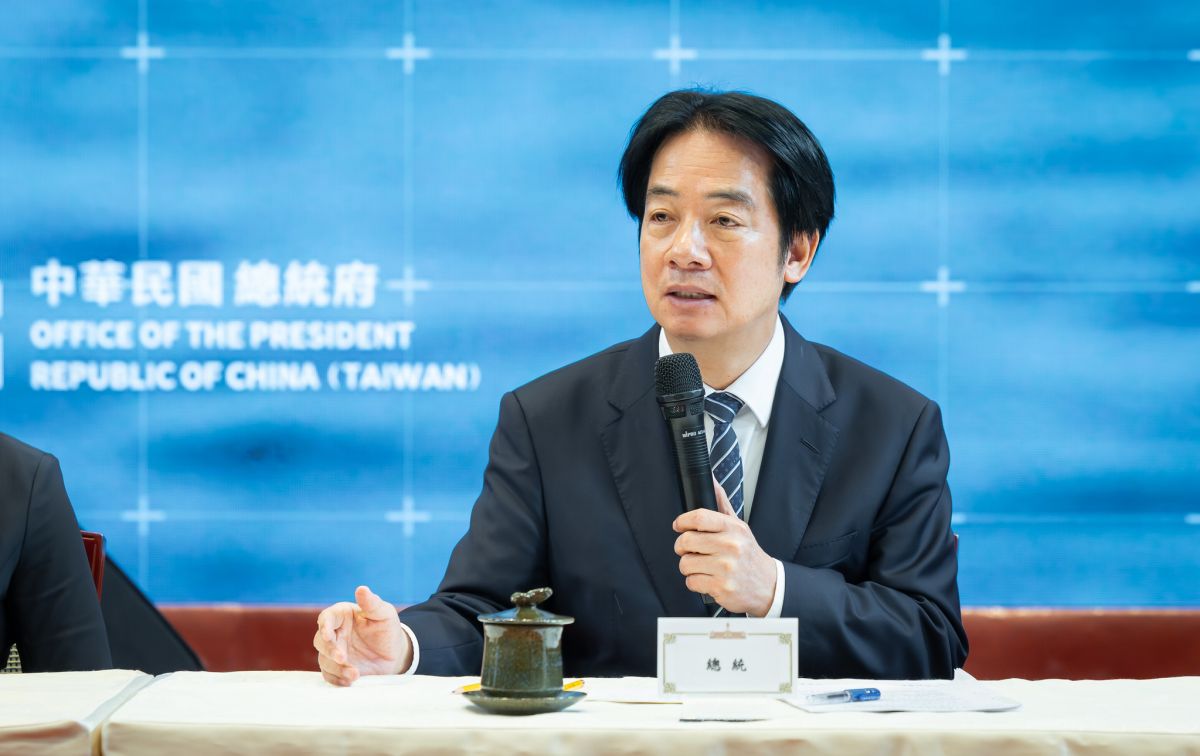 圖／總統賴清德親自主持「守護民主台灣國安行動方案」記者會。（總統府 提供）