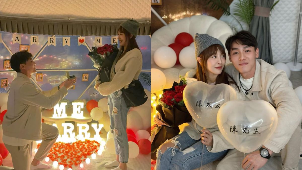 圖/中信兄弟啦啦隊成員、具有高人氣的啾啾(Julia)近日被友人揭露已答應球員陳晨威的求婚。(翻攝 啾啾IG)