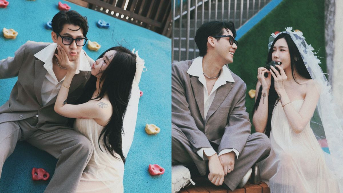 圖／李玉璽稍早在臉書親自宣布與許允樂結婚喜訊。（翻攝 李玉璽臉書）